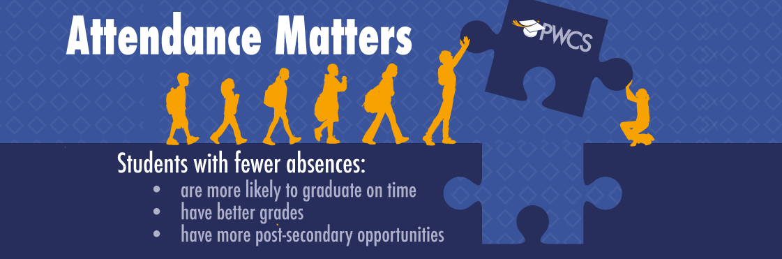 PWCS Attendance Matters Banner